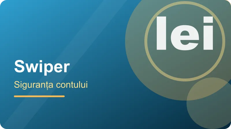Swiper – Verificarea identității la Swiper Casino RO Verificarea identității la Swiper Casino RO – ilustrație pentru secțiunea Swiper